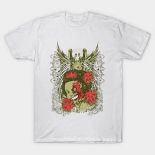 Girl with Roses T-Shirt